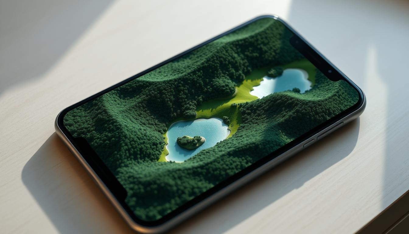Smooth Biome Rendering in Mobile Procedural Maps