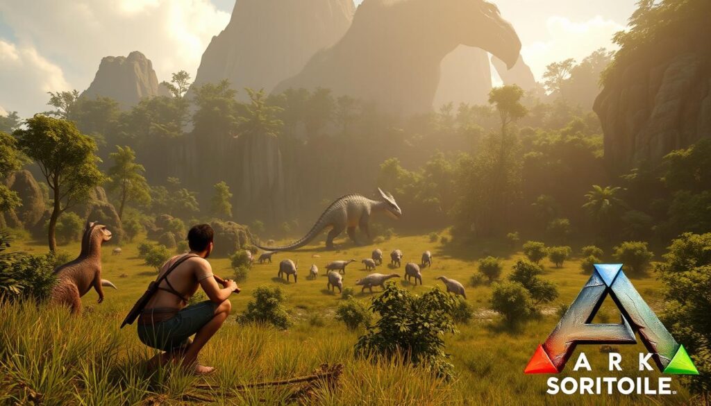 ARK Survival Mobile gameplay