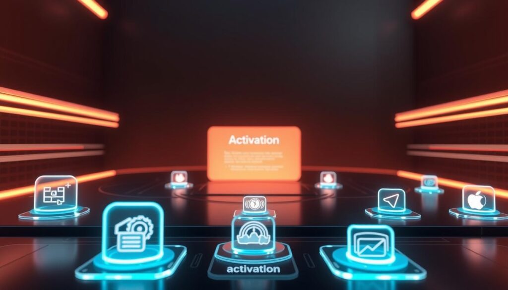 Activation Systems in Mobile Applications
