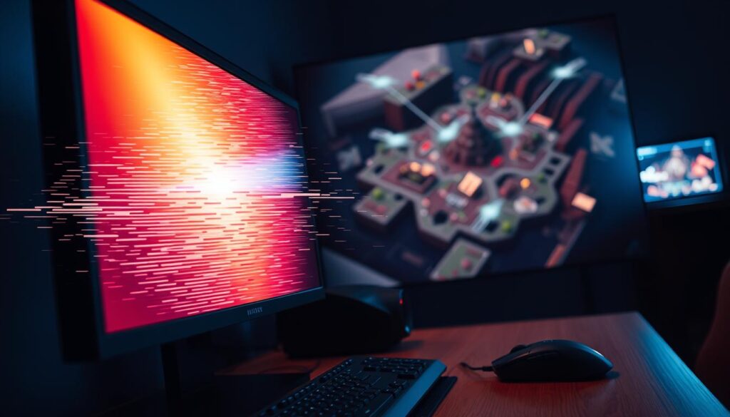 Gaming Lag Illustration