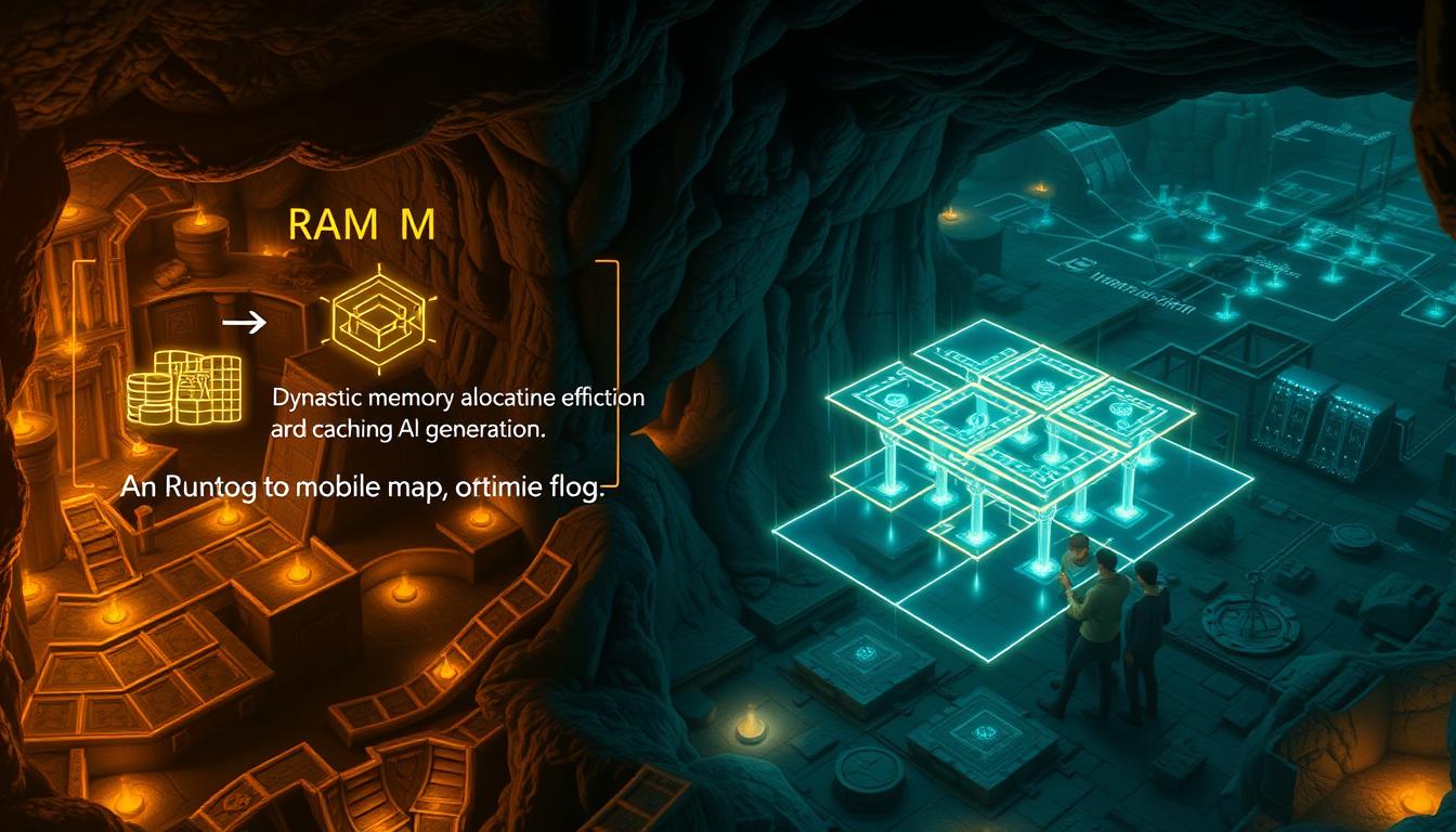 Optimization of Subterranean Navigation in Procedural Maps
