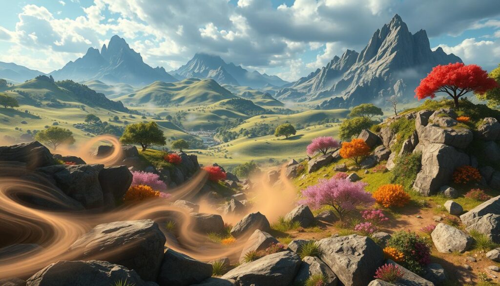 Procedural Biomes in Mobile Gaming