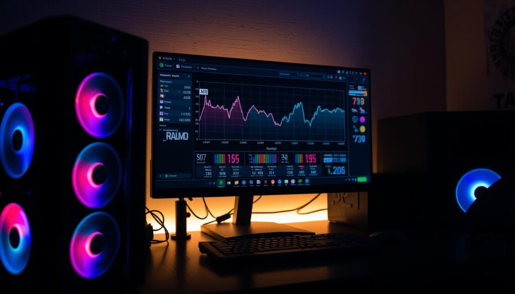 RAM monitoring gaming