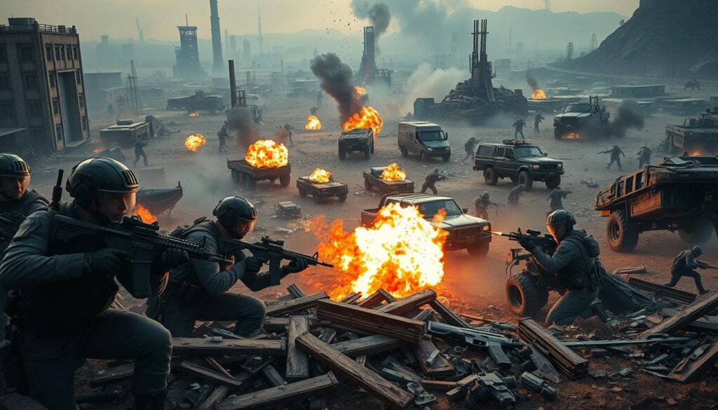 battle royale games experience
