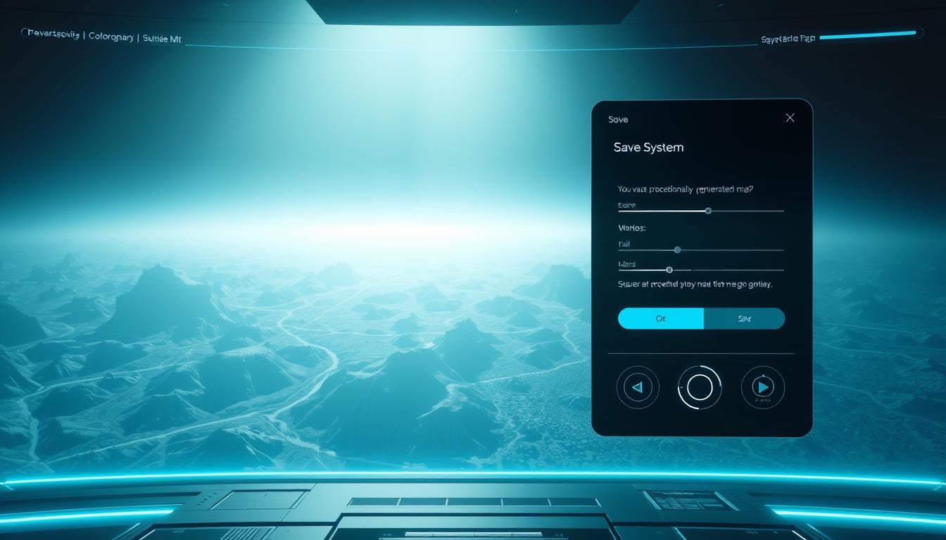 Modular Save System for Procedural Environments