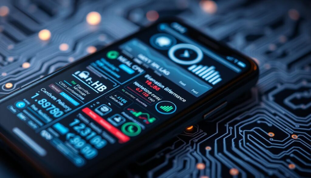 lag diagnosis in mobile applications
