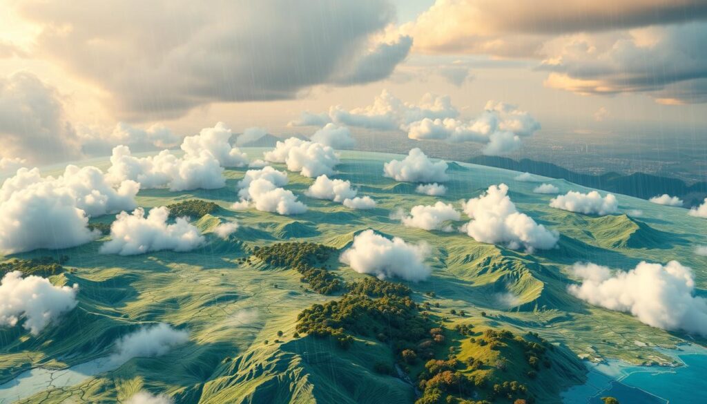 weather synchronization in mobile maps